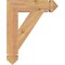 Ekena Millwork Traditional Arts & Crafts Smooth Bracket, Western Red Cedar, 3 1/2"W x 16"D x 20"H BKT04X16X20TRA03SWR - alternate 3